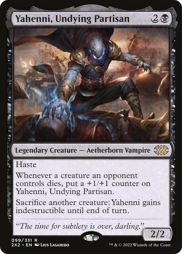 Yahenni Undying Partisan 99 (Double Masters 2022)  - Foil | Good Games Adelaide SA