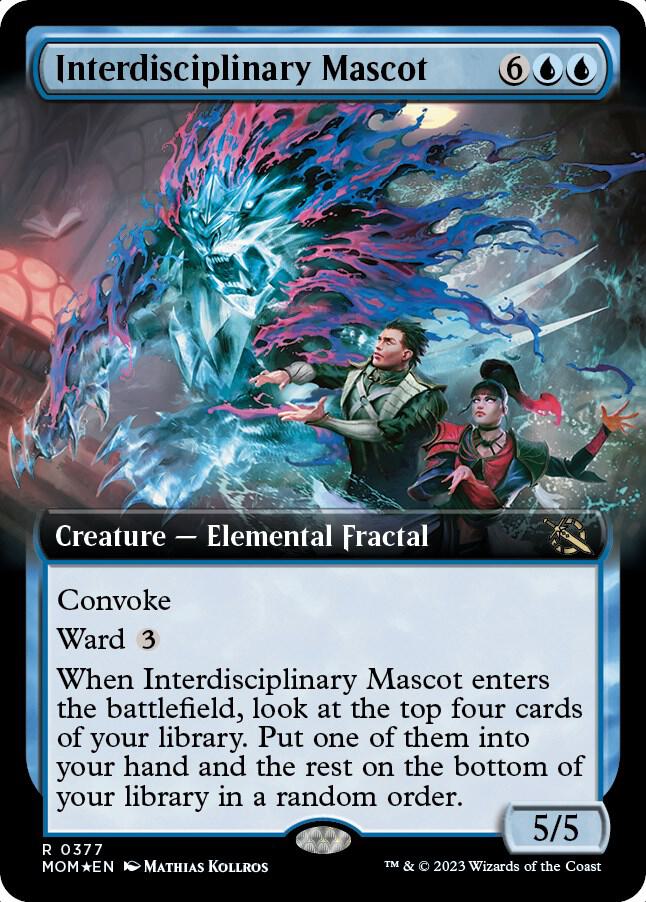 Interdisciplinary Mascot 377 (March of the Machine)  - Extended Art | Good Games Adelaide SA
