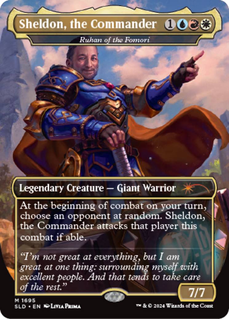 Ruhan of the Fomori - Sheldon, the Commander [Secret Lair: Sheldon's Spellbook] | Good Games Adelaide SA