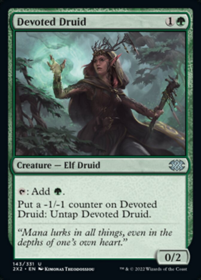 Devoted Druid [Double Masters 2022] | Good Games Adelaide SA