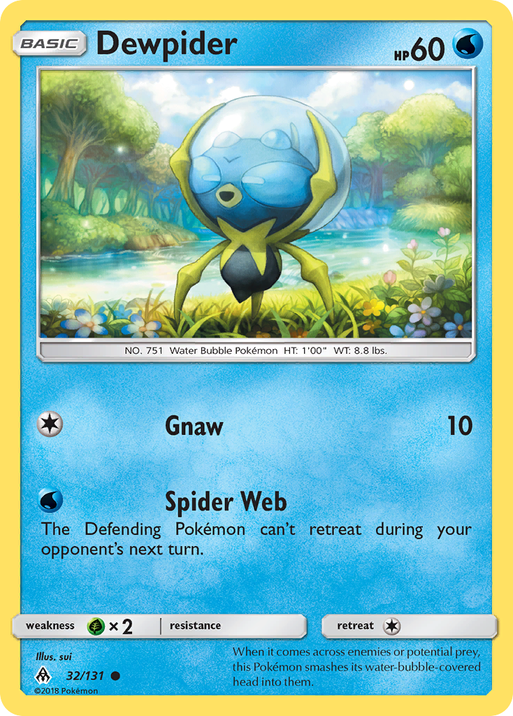 Dewpider (32/131) [Sun & Moon: Forbidden Light] | Good Games Adelaide SA