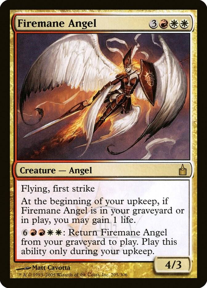 Firemane Angel 205/306 (Ravnica: City of Guilds)  - Foil | Good Games Adelaide SA