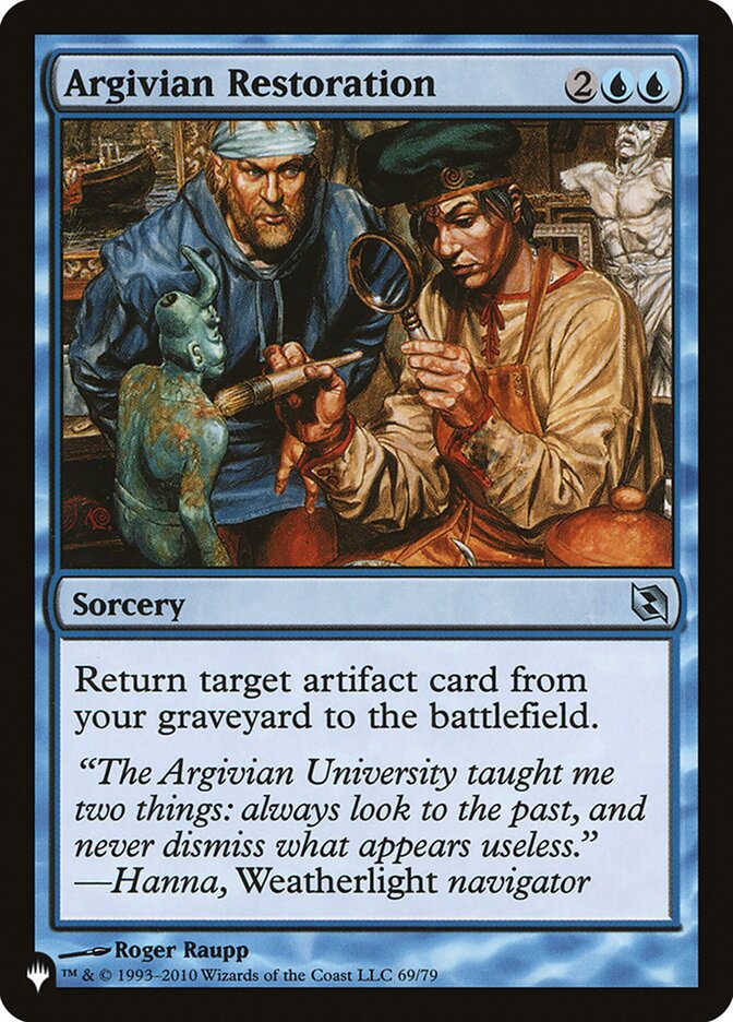 Argivian Restoration [The List] | Good Games Adelaide SA
