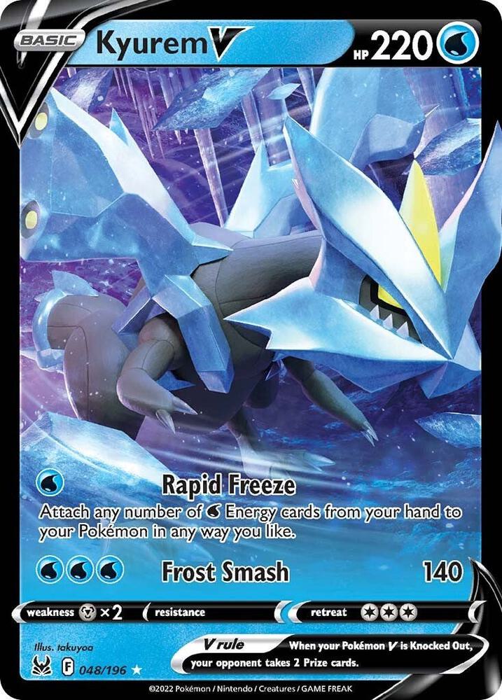 Kyurem V 048/196 (SWSH11: Lost Origin)  - Holofoil | Good Games Adelaide SA