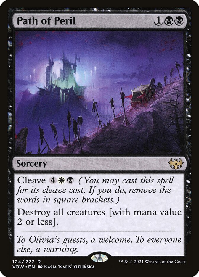 Path of Peril 124 (Innistrad: Crimson Vow)  - Foil | Good Games Adelaide SA