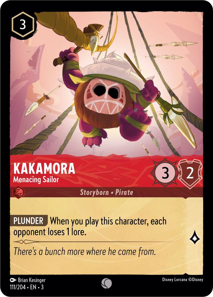 Kakamora Menacing Sailor 111/204 (Into the Inklands)  | Good Games Adelaide SA