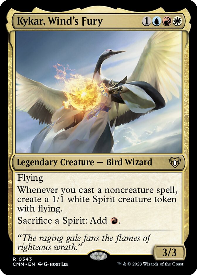 Kykar, Wind's Fury 343 (Commander Masters)  | Good Games Adelaide SA