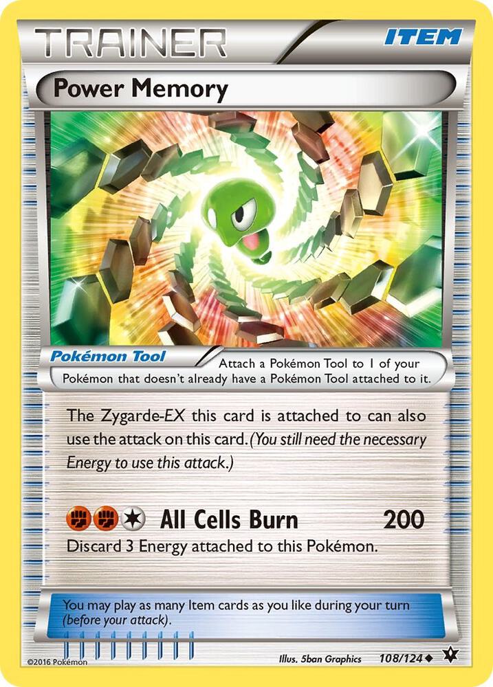 Power Memory 108/124 (XY - Fates Collide)  | Good Games Adelaide SA