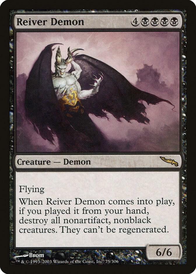 Reiver Demon 75 (Mirrodin)  - Foil | Good Games Adelaide SA