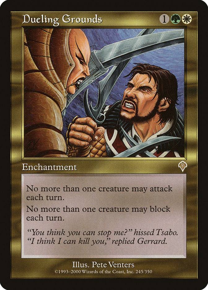 Dueling Grounds 245 (Invasion)  - Foil | Good Games Adelaide SA