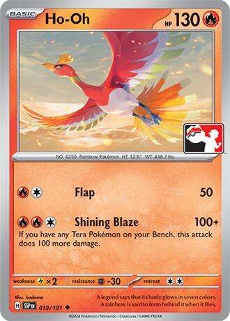 Ho-Oh Series 7 019/191 (Prize Pack Series Cards)  | Good Games Adelaide SA