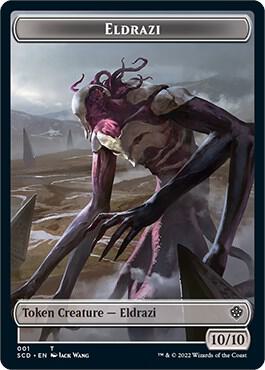 Eldrazi Soldier Double Sided Token 1 // 8 (Starter Commander Decks)  | Good Games Adelaide SA