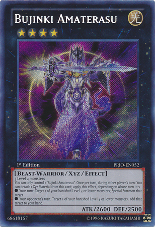 Bujinki Amaterasu [PRIO-EN052] Secret Rare | Good Games Adelaide SA