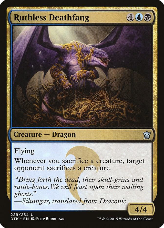 Ruthless Deathfang 229 (Dragons of Tarkir)  | Good Games Adelaide SA