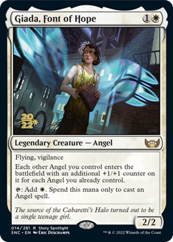 Giada Font of Hope SNC 14 (Prerelease Cards)  - Foil | Good Games Adelaide SA