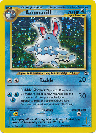 Azumarill (2/111) [Neo Genesis Unlimited] | Good Games Adelaide SA