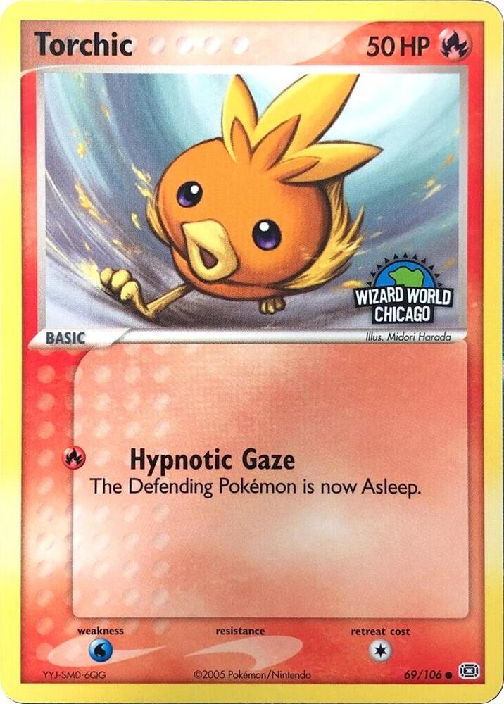 Torchic Wizard World Chicago 69/106 (Miscellaneous Cards & Products)  | Good Games Adelaide SA