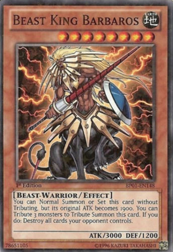 Beast King Barbaros [BP01-EN148] Starfoil Rare | Good Games Adelaide SA