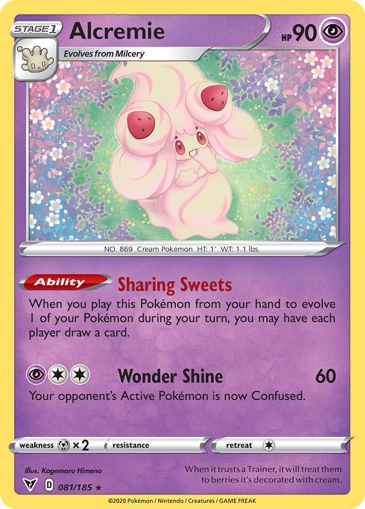 Alcremie (081/185) [Sword & Shield: Vivid Voltage] | Good Games Adelaide SA