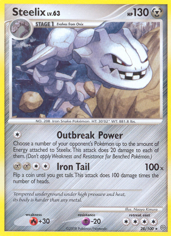 Steelix (28/100) [Diamond & Pearl: Stormfront] | Good Games Adelaide SA