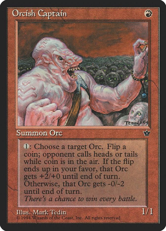 Orcish Captain  (Fallen Empires)  | Good Games Adelaide SA