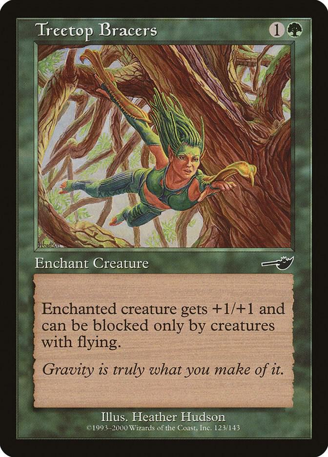 Treetop Bracers 123 (Nemesis)  - Foil | Good Games Adelaide SA