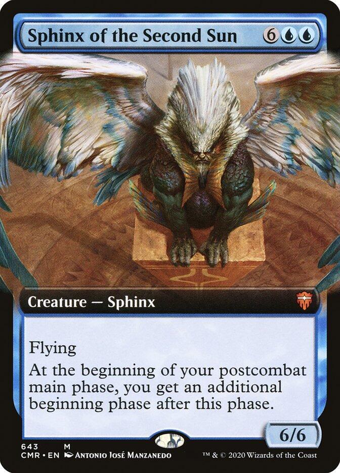 Sphinx of the Second Sun 643 (Commander Legends)  - Extended Art | Good Games Adelaide SA