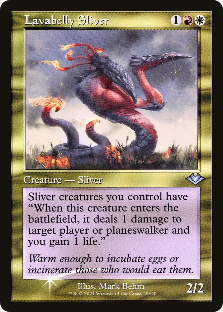 Lavabelly Sliver 29/40 (Modern Horizons)  - Retro Foil | Good Games Adelaide SA