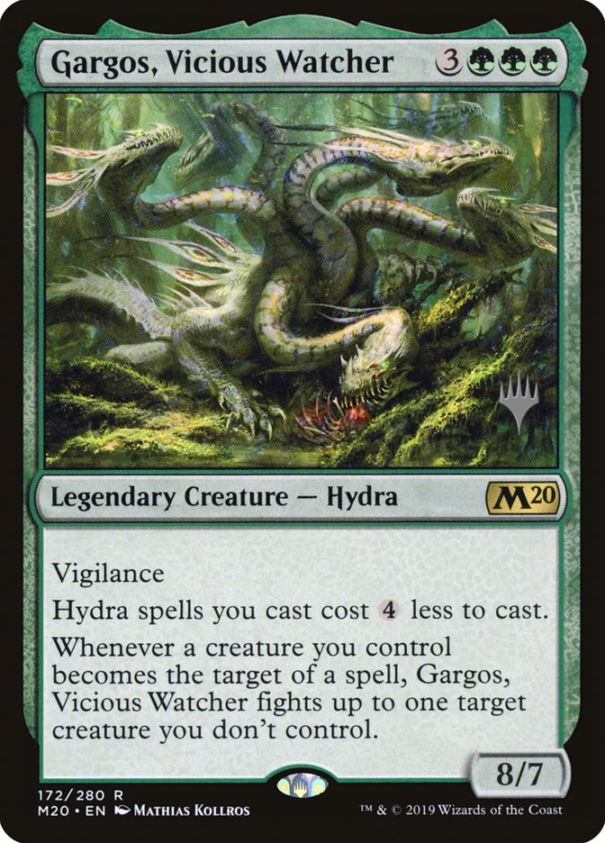 Gargos, Vicious Watcher [Core Set 2020 Promos] | Good Games Adelaide SA