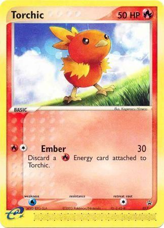 Torchic (017) (Non-Holo) [Nintendo: Black Star Promos] | Good Games Adelaide SA
