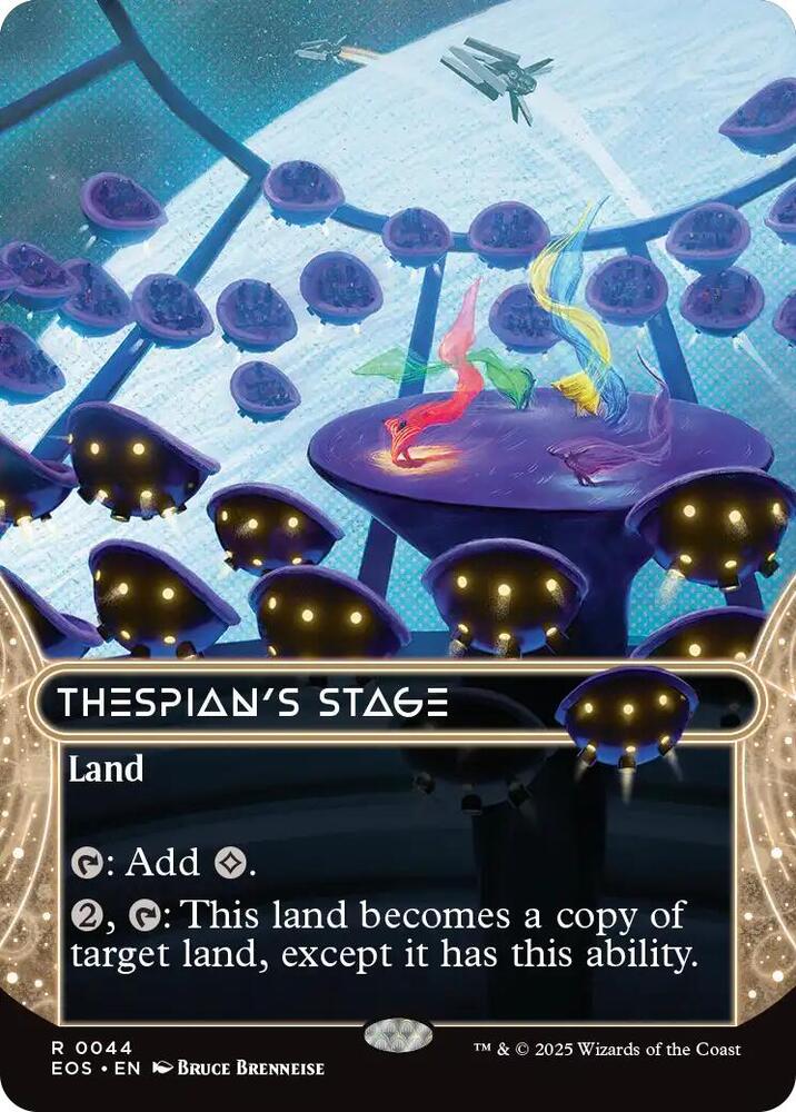 Thespians Stage 0044 Borderless 44/0 (Edge of Eternities: Stellar Sights)  - Borderless | Good Games Adelaide SA
