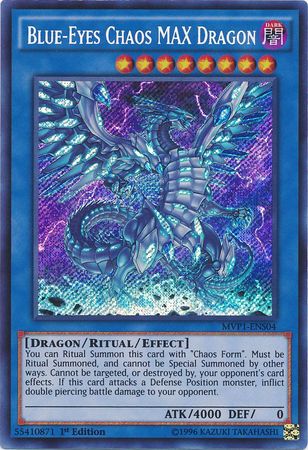 Blue-Eyes Chaos MAX Dragon [MVP1-ENS04] Secret Rare | Good Games Adelaide SA