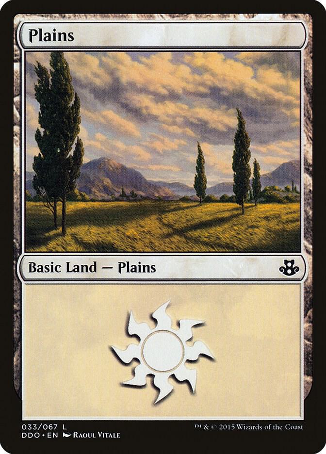 Plains 033 33 (Duel Decks: Elspeth vs. Kiora)  | Good Games Adelaide SA