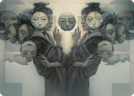 Vesuvan Duplimancy Art Card [Dominaria United Art Series] | Good Games Adelaide SA