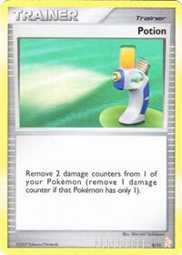 Potion Lucario 9/12 (DP Trainer Kit: Manaphy & Lucario)  | Good Games Adelaide SA