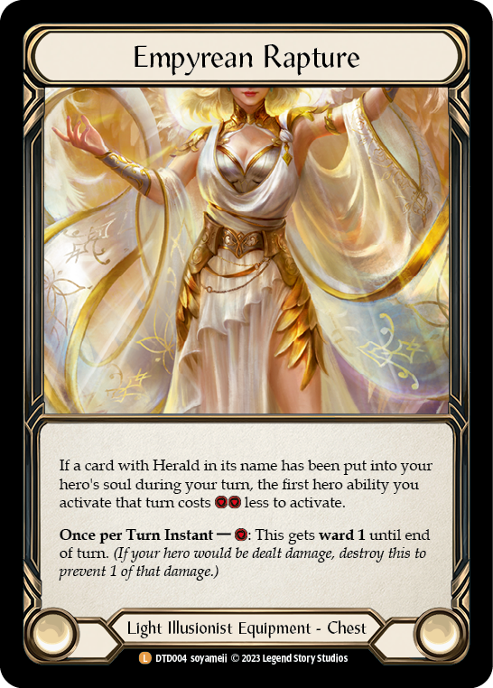 Empyrean Rapture [DTD004] (Dusk Till Dawn)  Rainbow Foil | Good Games Adelaide SA