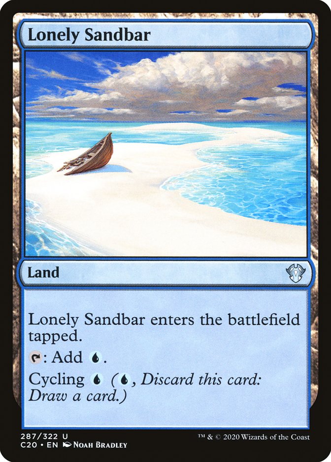 Lonely Sandbar [Commander 2020] | Good Games Adelaide SA