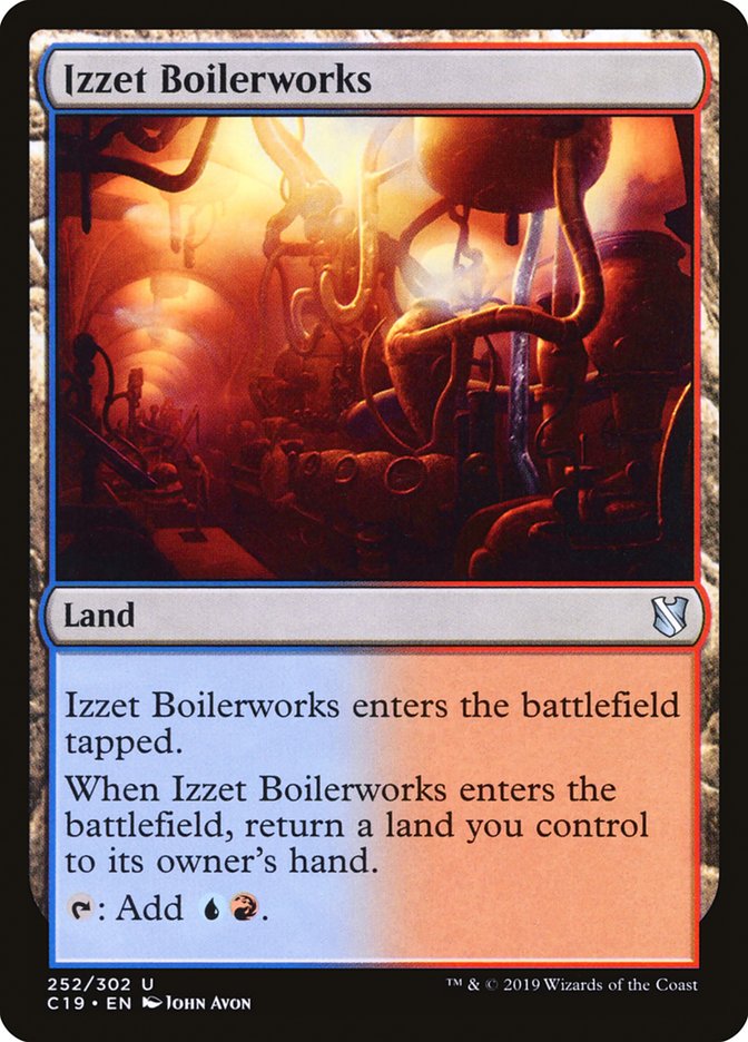 Izzet Boilerworks [Commander 2019] | Good Games Adelaide SA