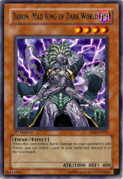 Brron, Mad King of Dark World [EEN-EN022] Rare | Good Games Adelaide SA