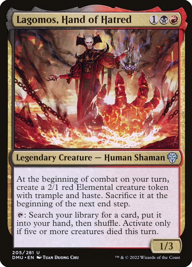 Lagomos, Hand of Hatred 205 (Dominaria United)  | Good Games Adelaide SA