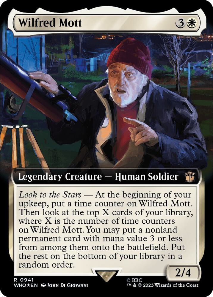 Wilfred Mott 941 (Universes Beyond: Doctor Who)  - Foil | Good Games Adelaide SA