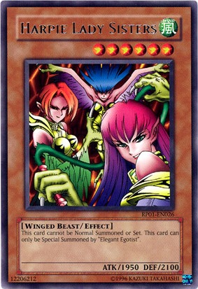 Harpie Lady Sisters [RP01-EN026] Rare | Good Games Adelaide SA
