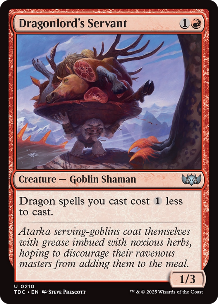 Dragonlord's Servant [Tarkir: Dragonstorm Commander] | Good Games Adelaide SA