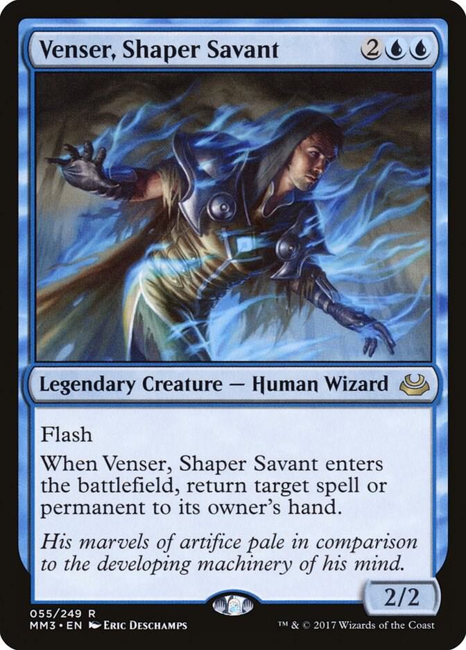 Venser, Shaper Savant 55 (Modern Masters 2017)  - Foil | Good Games Adelaide SA