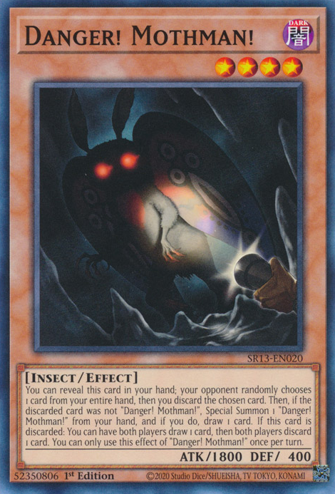 Danger! Mothman! [SR13-EN020] Common | Good Games Adelaide SA
