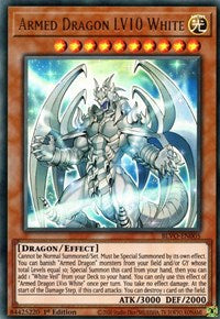 Armed Dragon LV10 White [BLVO-EN005] Ultra Rare | Good Games Adelaide SA