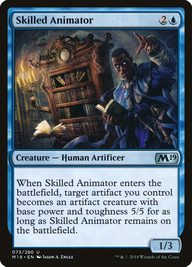 Skilled Animator [Core Set 2019] | Good Games Adelaide SA