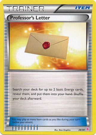 Professor's Letter (28/30) [XY: Trainer Kit - Sylveon] | Good Games Adelaide SA