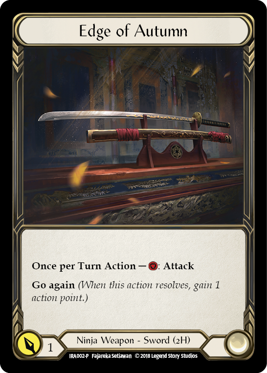 Edge of Autumn [IRA002-P] 1st Edition Normal | Good Games Adelaide SA