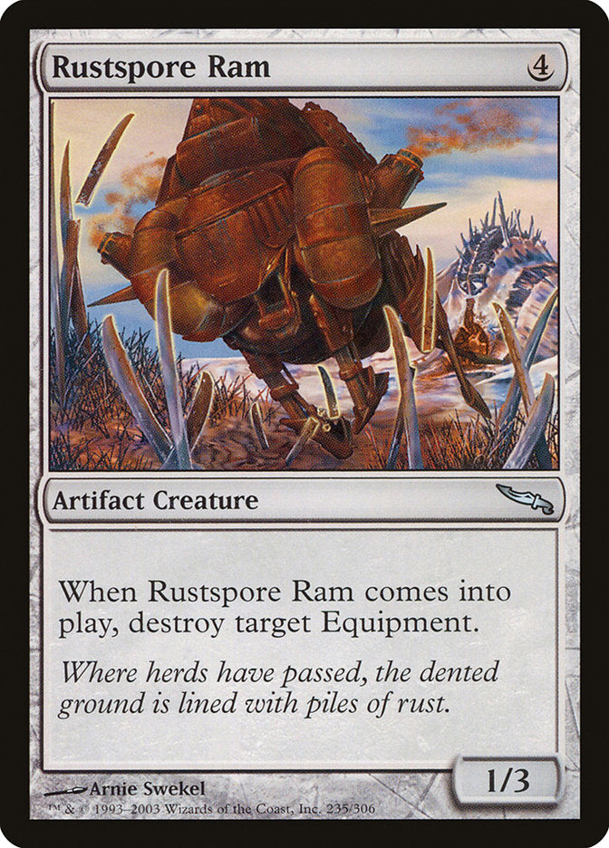 Rustspore Ram 235 (Mirrodin)  | Good Games Adelaide SA